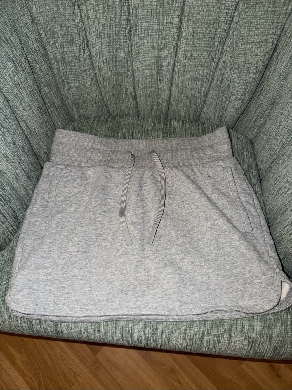 Joy Lab Women's Gray Drawstring Sweat Skirt